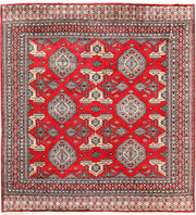 Red Caucasian 6' 9 x 7' 2 - No. 58574 - ALRUG Rug Store