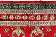 Red Caucasian 6' 10 x 6' 11 - No. 58575 - ALRUG Rug Store