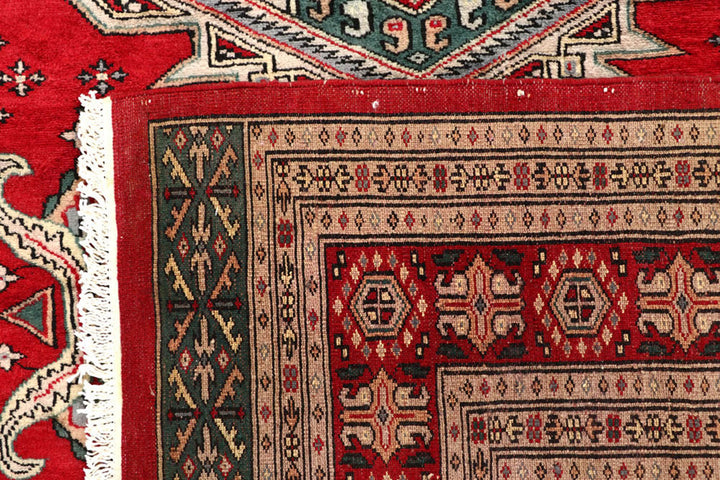 Red Caucasian 6'  10" x 6'  11" - No. QA40401