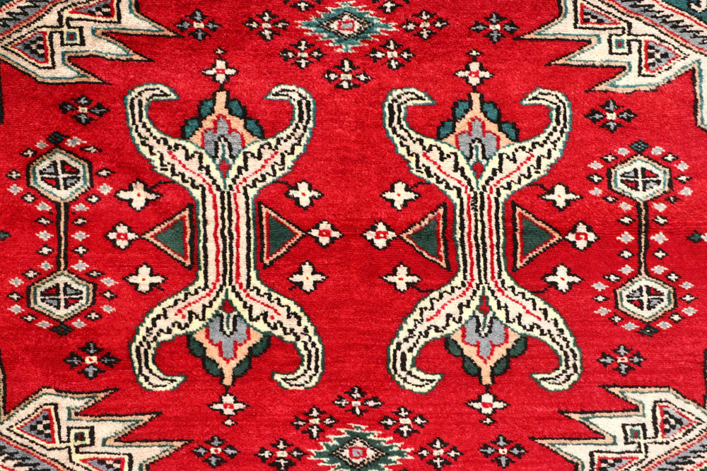 Red Caucasian 6' 7 x 7' - No. 58576 - ALRUG Rug Store