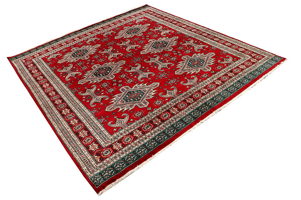 Red Caucasian 6' 7 x 7' - No. 58576 - ALRUG Rug Store