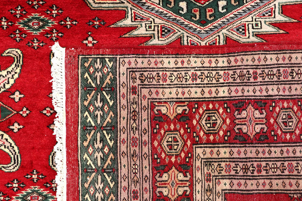 Red Caucasian 6' 7 x 7' - No. 58576 - ALRUG Rug Store