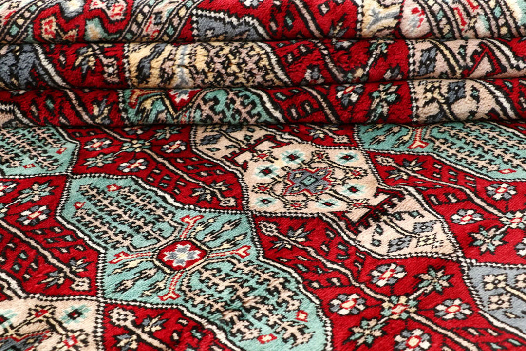 Firebrick Caucasian 6'  7" x 7'  9" - No. QA87850