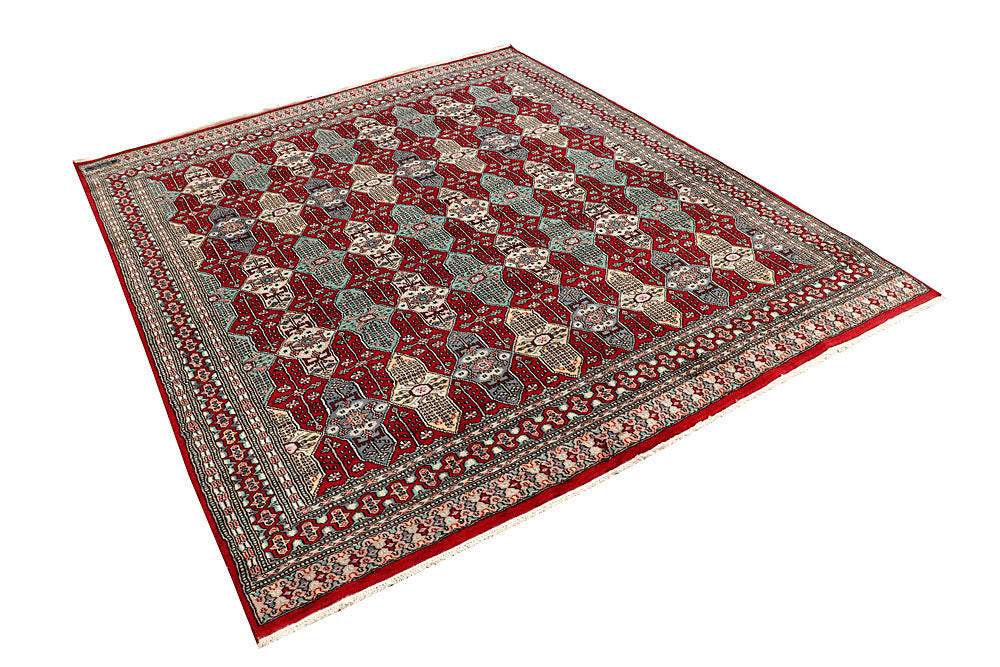 Firebrick Caucasian 6' 7 x 7' 9 - No. 58577 - ALRUG Rug Store