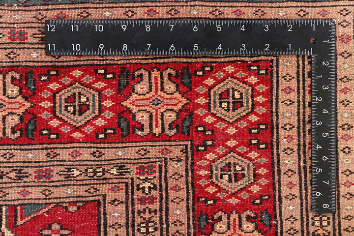 Firebrick Caucasian 6'  9" x 6'  8" - No. QA77113