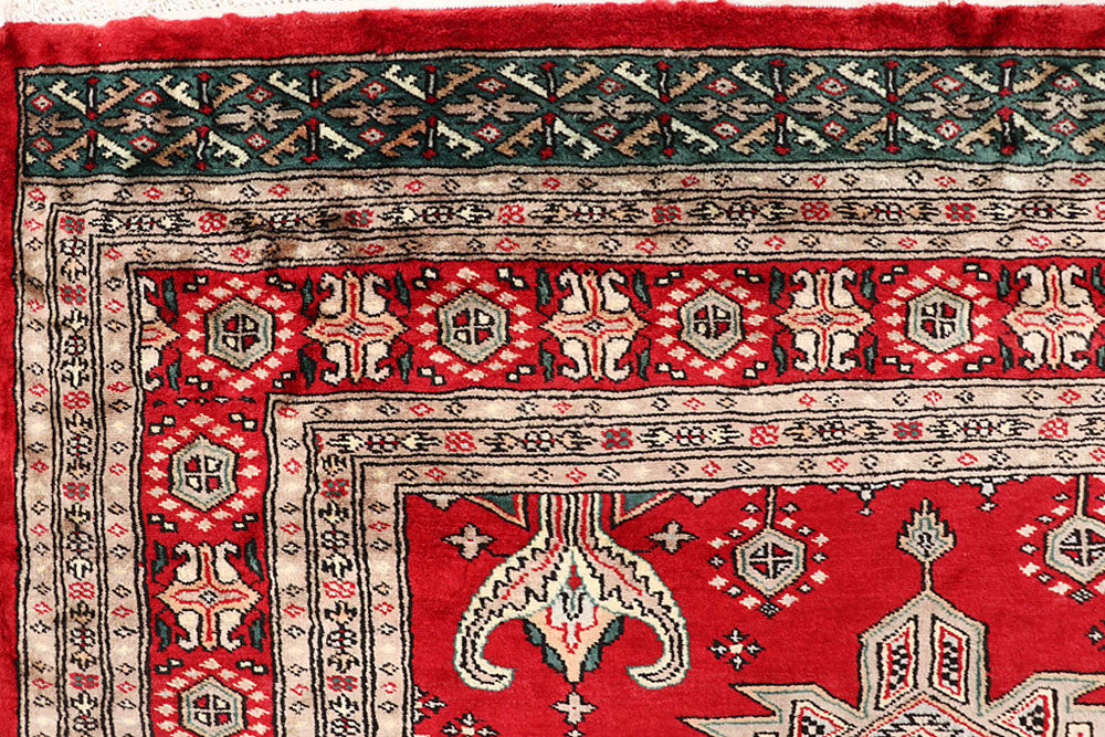 Firebrick Caucasian 6' 9 x 7' 3 - No. 58579 - ALRUG Rug Store