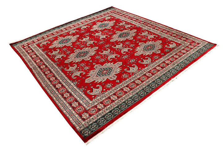 Firebrick Caucasian 6' 9 x 7' 3 - No. 58579 - ALRUG Rug Store
