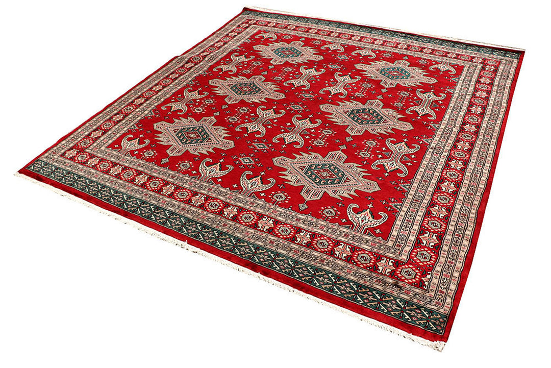 Firebrick Caucasian 6'  9" x 7'  3" - No. QA19080