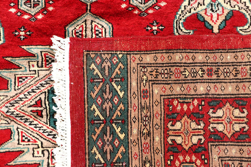 Firebrick Caucasian 6' 9 x 7' 3 - No. 58579 - ALRUG Rug Store