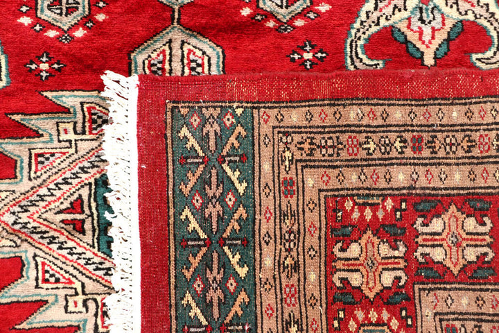 Firebrick Caucasian 6' 9 x 7' 3 - No. 58579 - ALRUG Rug Store