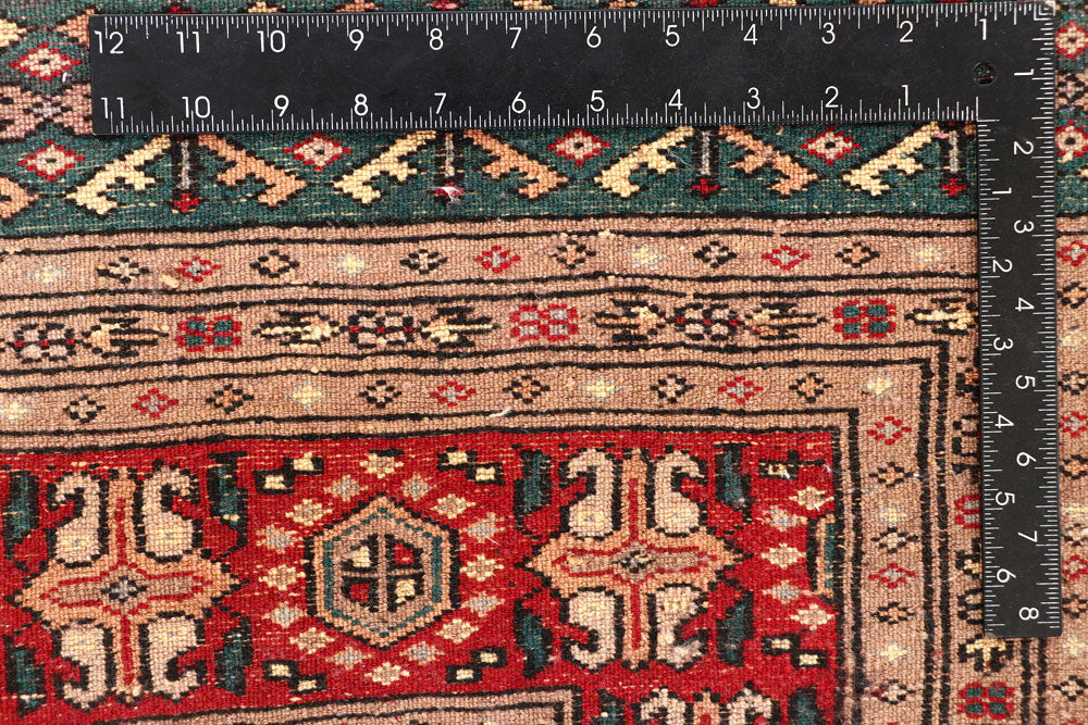 Firebrick Caucasian 6' 9 x 7' 3 - No. 58579 - ALRUG Rug Store