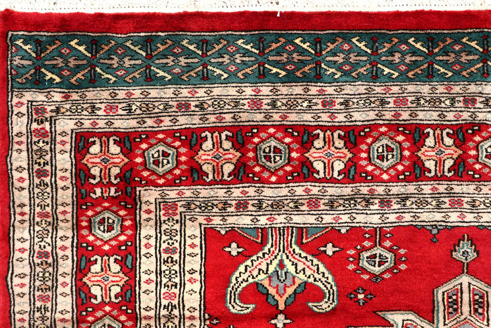 Firebrick Caucasian 7' 1 x 6' 9 - No. 58581 - ALRUG Rug Store