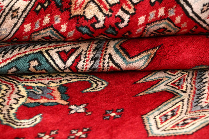 Firebrick Caucasian 7' 1 x 6' 9 - No. 58581 - ALRUG Rug Store