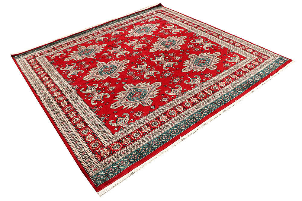 Firebrick Caucasian 7' 1 x 6' 9 - No. 58581 - ALRUG Rug Store
