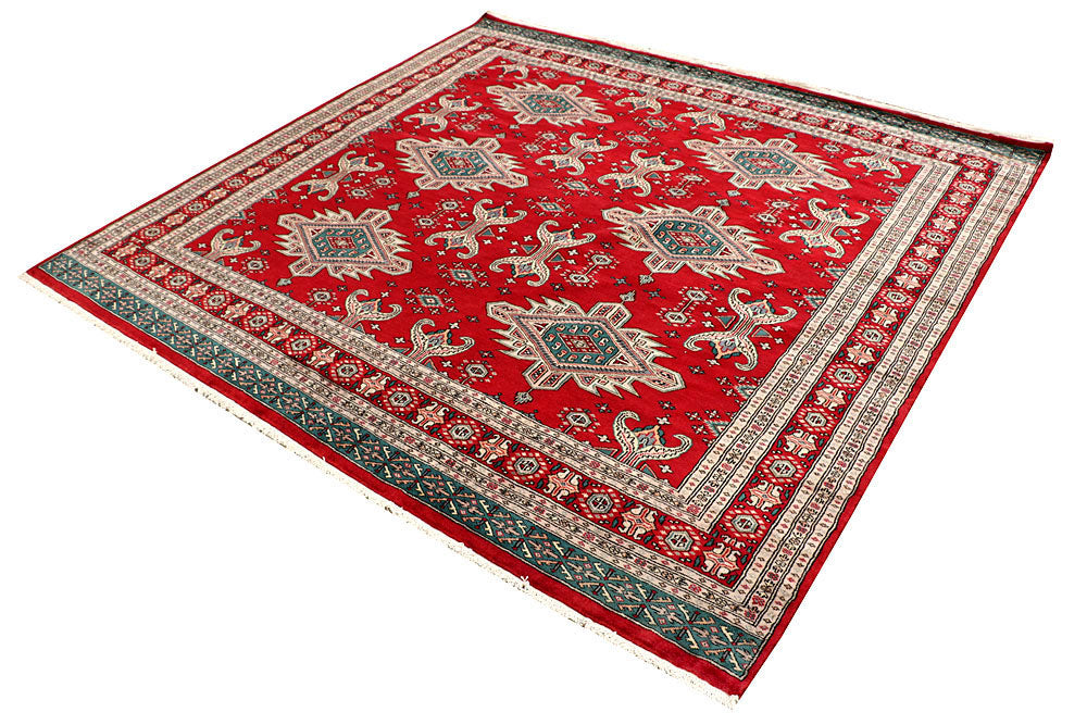 Firebrick Caucasian 7' 1 x 6' 9 - No. 58581 - ALRUG Rug Store