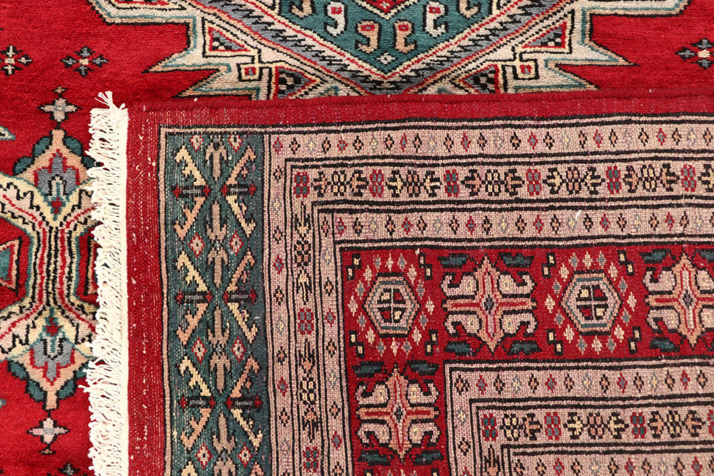 Firebrick Caucasian 7' 1 x 6' 9 - No. 58581 - ALRUG Rug Store