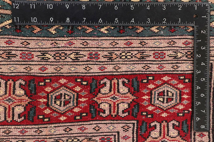 Firebrick Caucasian 7' 1 x 6' 9 - No. 58581 - ALRUG Rug Store