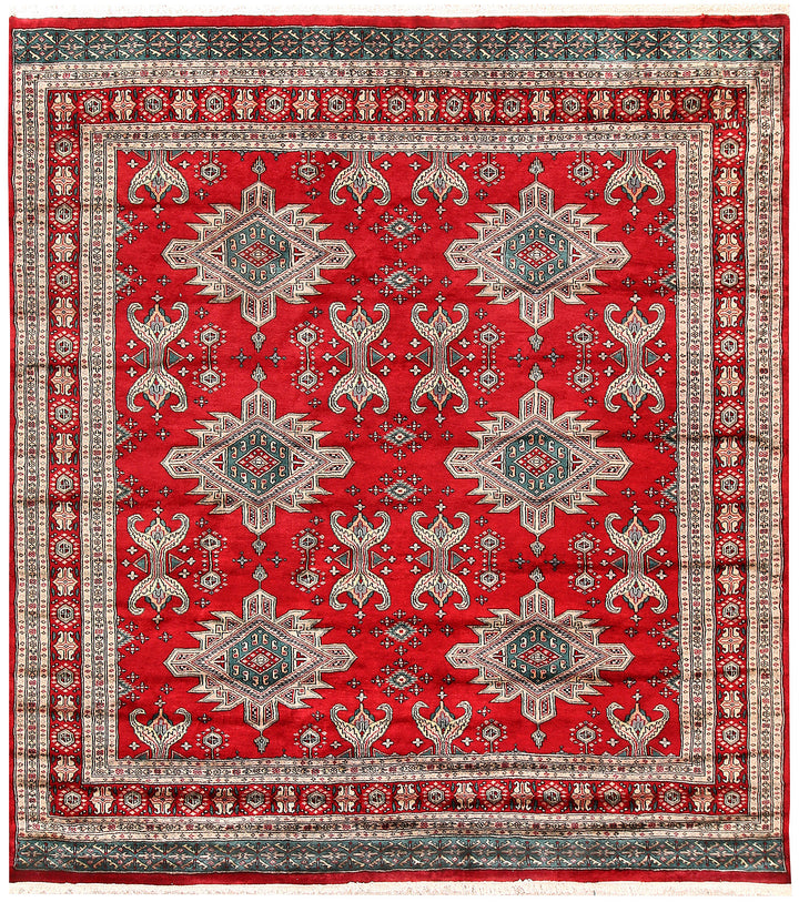 Firebrick Caucasian 7' 1 x 6' 9 - No. 58581 - ALRUG Rug Store