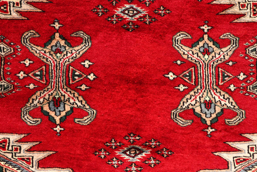 Red Caucasian 7'  x" 6'  7" - No. QA51484