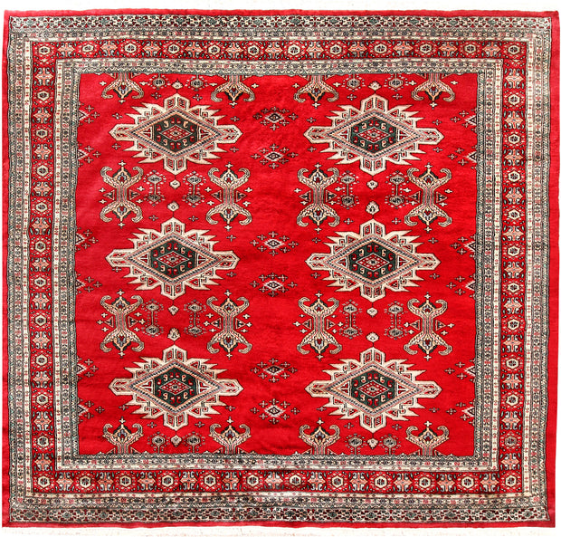 Red Caucasian 7' x 6' 7 - No. 58583 - ALRUG Rug Store