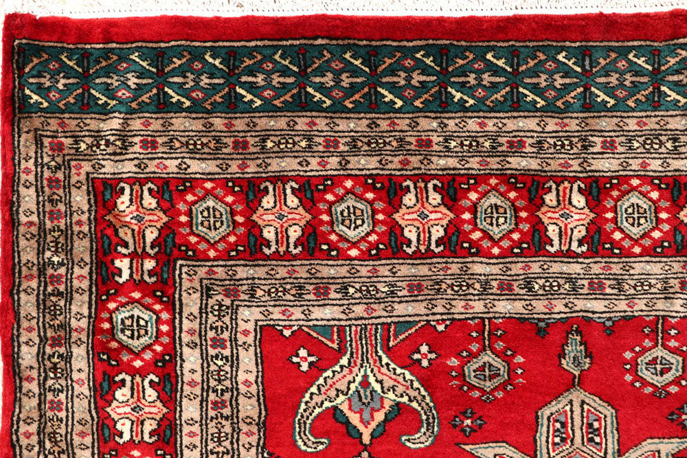 Red Caucasian 6' 9 x 8' 7 - No. 58584 - ALRUG Rug Store