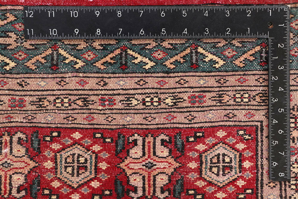 Red Caucasian 6' 9 x 8' 7 - No. 58584 - ALRUG Rug Store