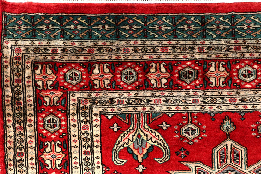 Red Caucasian 6' 8 x 8' 5 - No. 58585 - ALRUG Rug Store