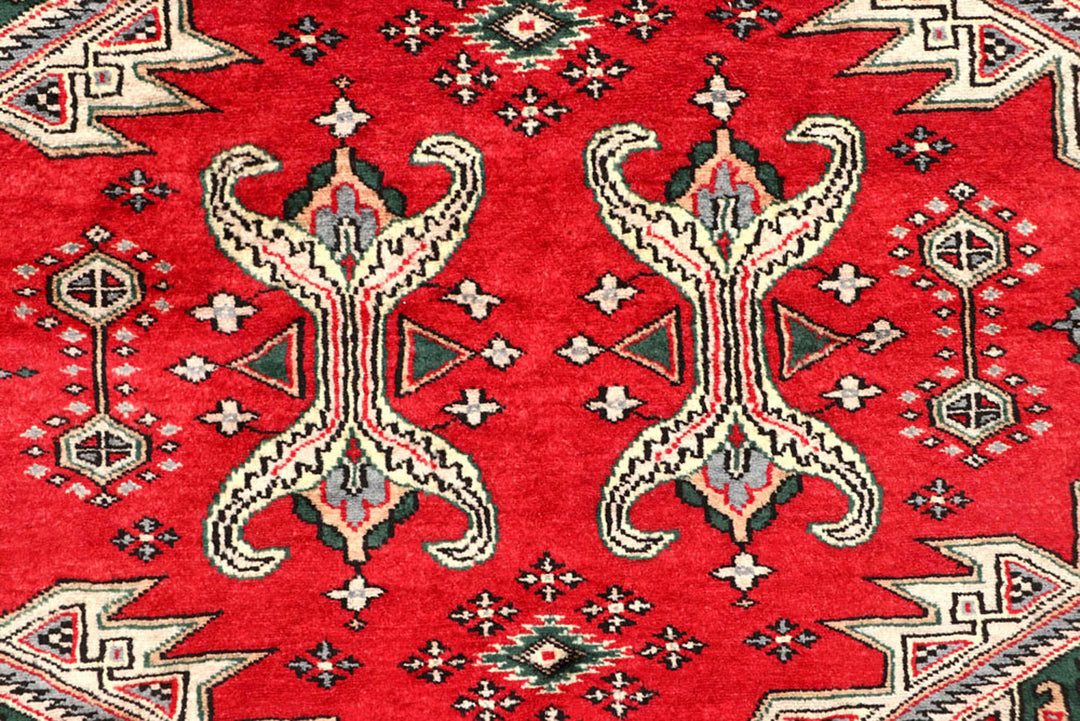 Red Caucasian 6'  8" x 8'  5" - No. QA83295