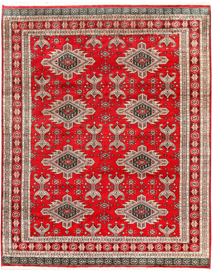 Red Caucasian 6'  8" x 8'  5" - No. QA83295