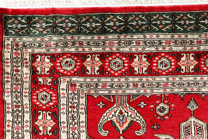 Red Caucasian 6'  8" x 8'  4" - No. QA45754