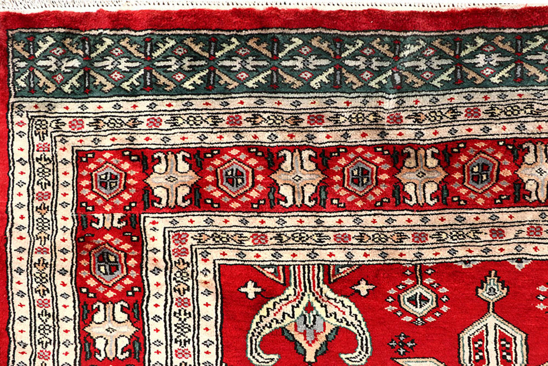 Red Caucasian 6'  9" x 7'  5" - No. QA99340