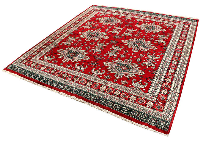 Red Caucasian 6' 9 x 7' 5 - No. 58587 - ALRUG Rug Store