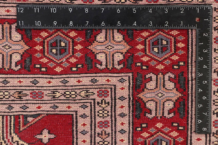 Red Caucasian 6' 9 x 7' 5 - No. 58587 - ALRUG Rug Store