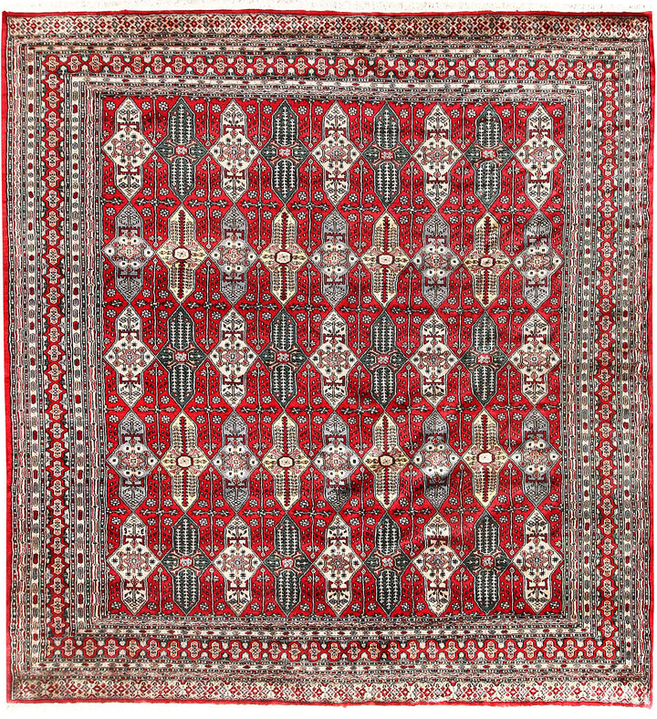 Firebrick Caucasian 6' 10 x 7' 2 - No. 58588 - ALRUG Rug Store
