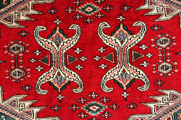 Red Caucasian 6'  8" x 8'  4" - No. QA32416