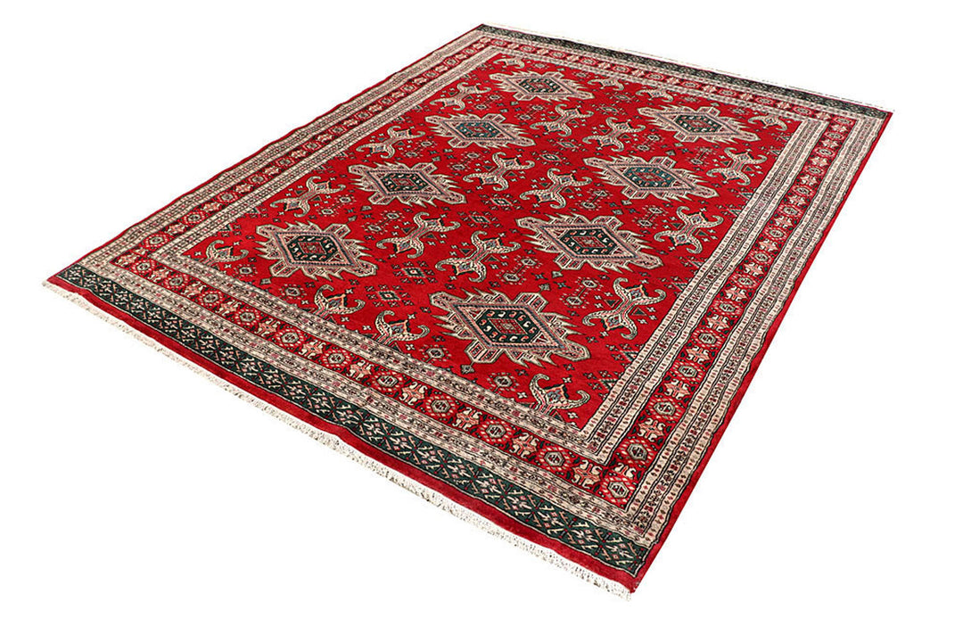 Red Caucasian 6'  8" x 8'  4" - No. QA32416