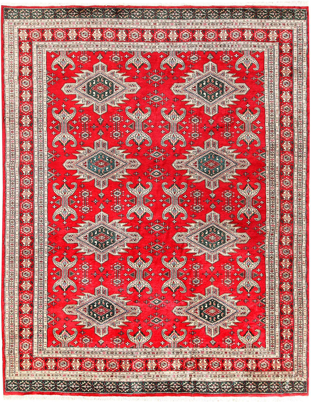 Red Caucasian 6' 8 x 8' 4 - No. 58589 - ALRUG Rug Store
