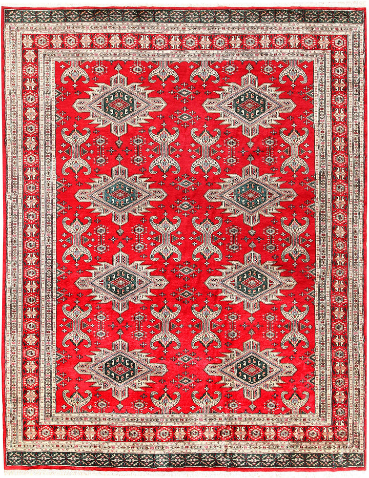 Red Caucasian 6' 8 x 8' 4 - No. 58589 - ALRUG Rug Store