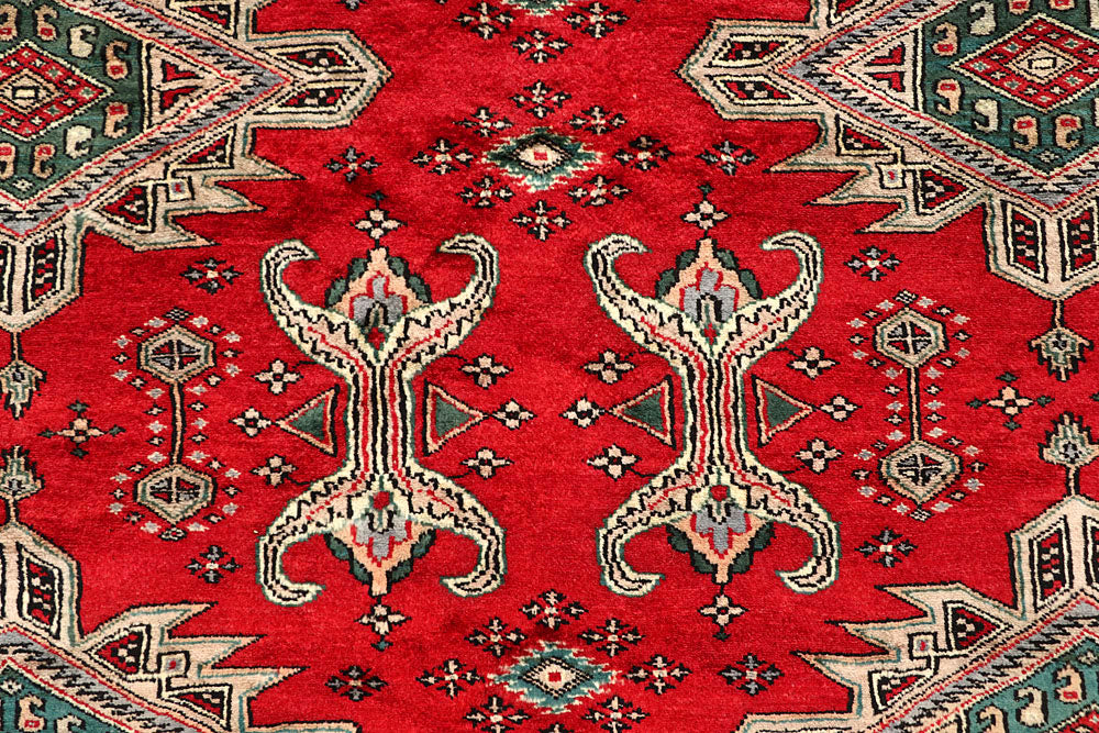 Red Caucasian 6' 10 x 8' 5 - No. 58590 - ALRUG Rug Store