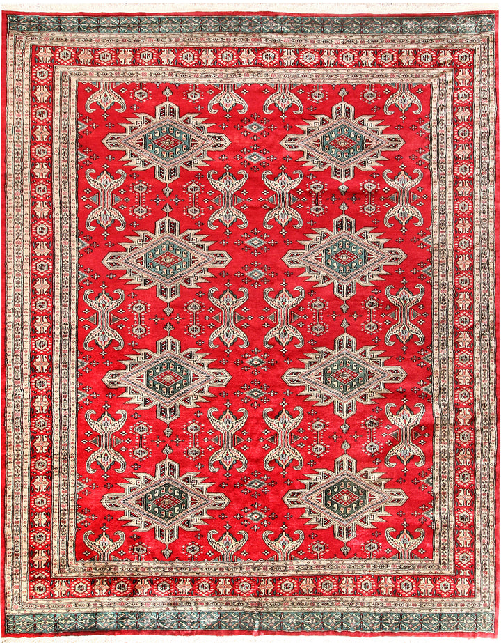 Red Caucasian 6'  10" x 8'  5" - No. QA39534