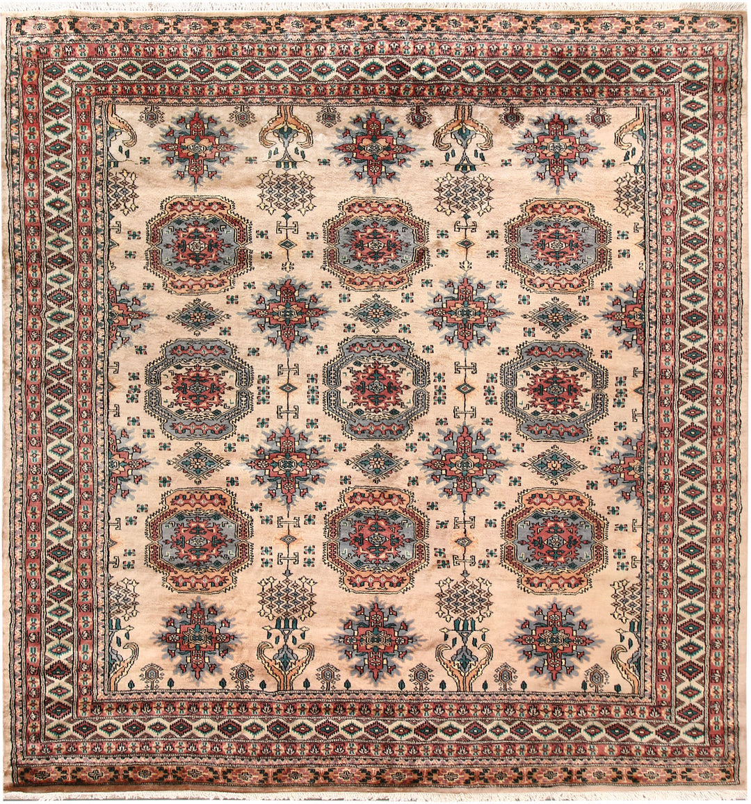 Bisque Caucasian 7' 1 x 7' 5 - No. 58593 - ALRUG Rug Store