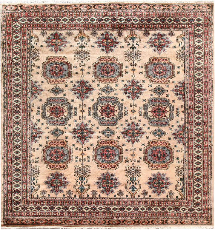 Bisque Caucasian 7' 1 x 7' 5 - No. 58593 - ALRUG Rug Store