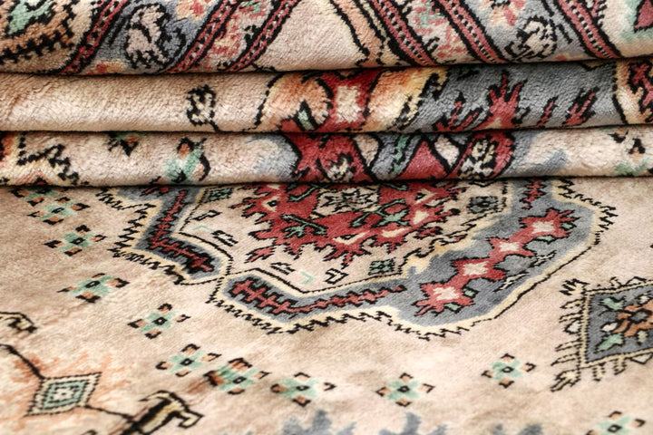 Bisque Caucasian 7' 1 x 7' 3 - No. 58594 - ALRUG Rug Store