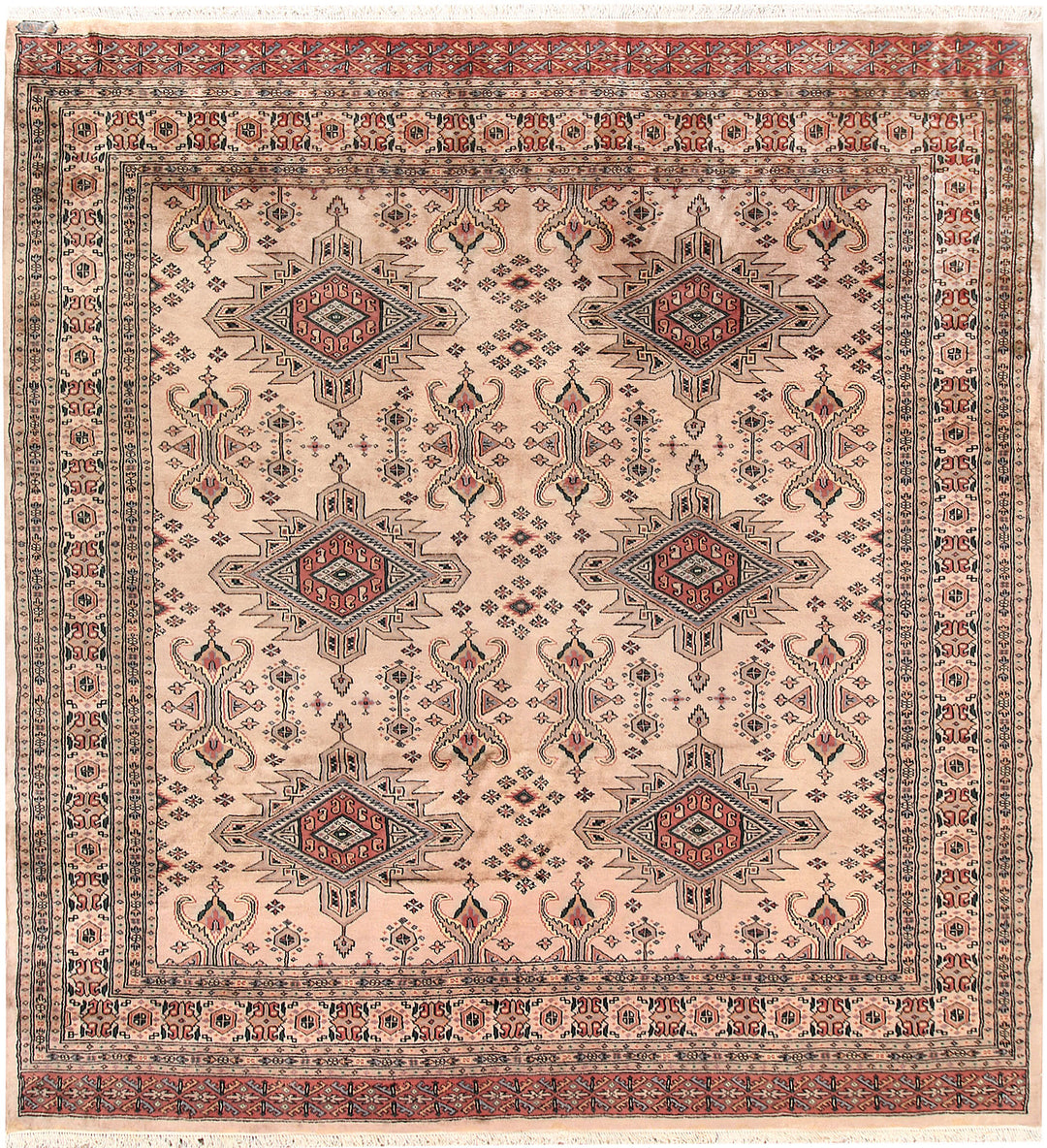 Bisque Caucasian 6' 11 x 7' 3 - No. 58596 - ALRUG Rug Store