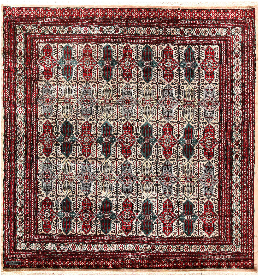Bisque Caucasian 7' 2 x 7' 5 - No. 58597 - ALRUG Rug Store