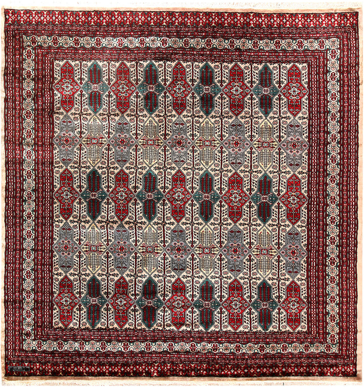 Bisque Caucasian 7' 2 x 7' 5 - No. 58597 - ALRUG Rug Store