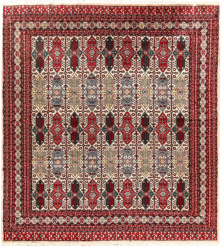 Bisque Caucasian 6' 9 x 7' 5 - No. 58600 - ALRUG Rug Store