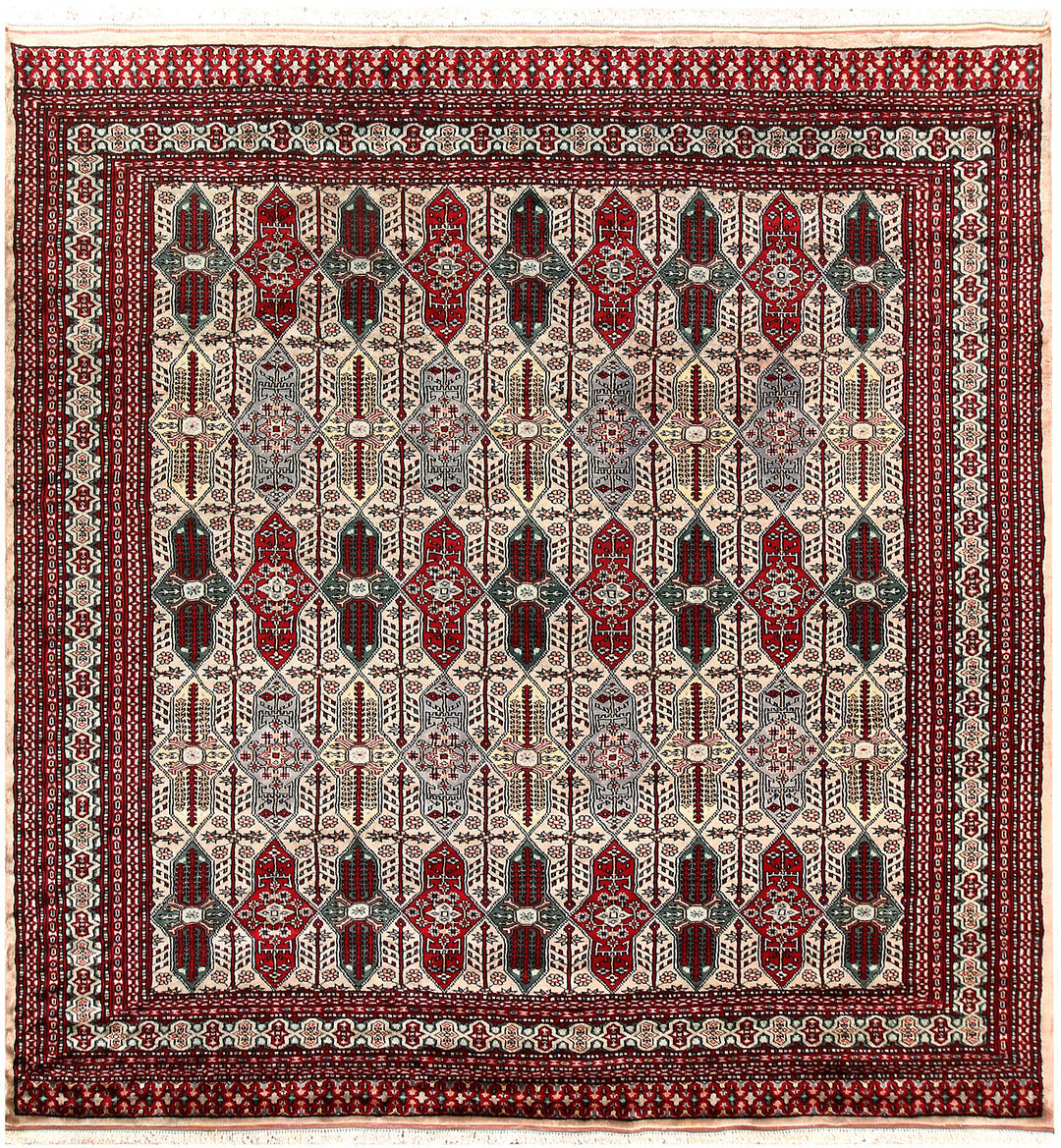 Bisque Caucasian 6' 11 x 7' 2 - No. 58601 - ALRUG Rug Store