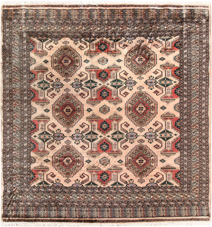 Bisque Caucasian 6' 9 x 7' 1 - No. 58602 - ALRUG Rug Store