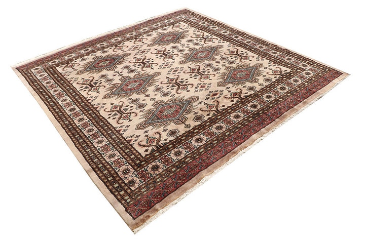 Bisque Caucasian 6' 10 x 6' 10 - No. 58605 - ALRUG Rug Store